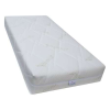 Best Sleep Bamboo DoubleSide Base szuper ortopéd matrac, 140x190x18cm, poliuretán hab, hipoallergén, megfordítható, kemény, levehető bambusz huzat