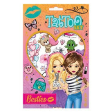  Bestbies - Tetováló szett 2 lap (20x13 cm) csillámtetoválás