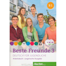  Beste Freunde 3 - Deutsch für Jugendliche - Arbeitsbuch mit Audio CD - ungarische Ausgabe nyelvkönyv, szótár