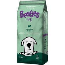Besties Dog Lamb &amp; Rice - Bárányos és rizses száraz kutyatáp 15kg kutyaeledel