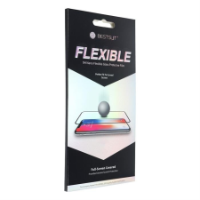 Bestsuit Flexible Hybrid Glass 5D Apple iPhone 13/13 Pro 6,1&quot;fekete fólia mobiltelefon kellék