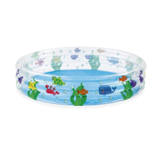 Bestway ® 51004, Deep Dive 3, felfújható gyermekmedence, 1,52 x 0,30 m medence