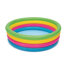  BESTWAY, 51117, Rainbow, felfújható szivárványszínű gyermekmedence, 1,57 x 0,46 m medence