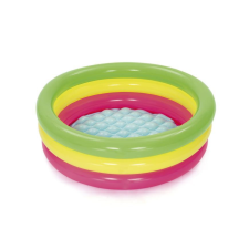 BESTWAY, 51128, Summer, felfújható szivárványszínű gyermekmedence, 0,70 x 0,24 m medence