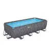 Bestway APX 365 – 561 KA, fémvázas szögletes medence homokszűrővel – 549x274x132 cm
