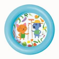 Bestway Baba Pancsoló 2 gyűrűs kék színű 61 x 15 cm SME 048 medence kiegészítő