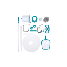 Bestway Deluxe medencetisztító készlet + Skimmer Bestway 58237 16987 medence kiegészítő
