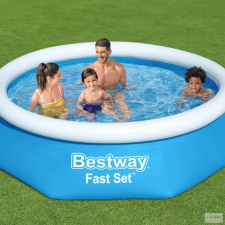Bestway Fast Set felfújható kerek medence 244 x 66 cm medence