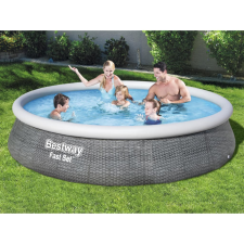 Bestway Fast Set felfújható medenceszett szivattyúval 396 x 84 cm medence