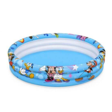 Bestway Felfújható gyermekmedence, kerek, modell Mickey egér, 122x25 cm medence