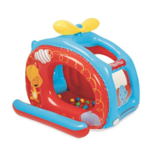 Bestway Felfújható helikopter Medence 137x112x97cm színes játéklabdákkal (SSA110) medence