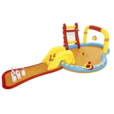 Bestway Felfújható vizi játszótér medence - bowling - 435 x 213 x 117 cm medence