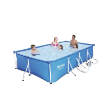 Bestway Fémvázas medence szett 400 cm *211 cm * 81 cm kék színben medence