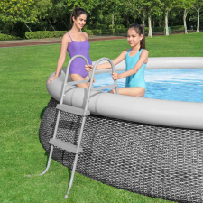 Bestway Flowclear 2 fokos medencelétra 84 cm medence kiegészítő