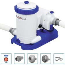 Bestway Flowclear medencesz?r?-szivattyú 9463 liter/óra (3202521) medence kiegészítő
