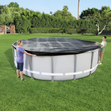  Bestway Flowclear medencetakaró 488 cm medence kiegészítő