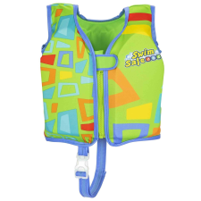Bestway Gyermek zöld úszó mellény s/m bestway 32176 strandjáték