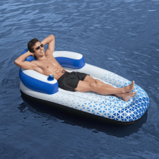 Bestway Hydro-Force kék úszó nyugágy 183 x 97 cm strandjáték