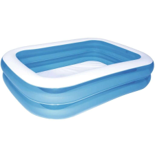 Bestway kék téglalap alakú úszómedence 211 x 132 x 46 cm medence