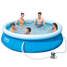 Bestway KORFU puhafalú kerti medence vízszűrővel 305x76cm (23044) medence