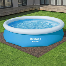 Bestway Medence alátét, fa hatású 50x50 cm medence kiegészítő