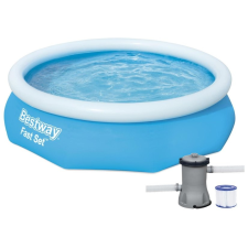 Bestway Medence papírszűrős vízforgatóval 305x76 cm BESTWAY 57270 Fast Set medence