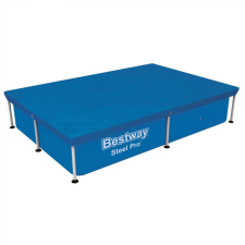 Bestway medence takaró fólia 221x150 cm- fémvázas szögletes medencéhez medence kiegészítő