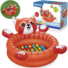 Bestway Piros PANDA medence labdákkal 107x94cm Bestway +50 golyó 52702 medence kiegészítő