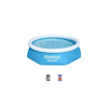 Bestway RAYONG Felfújható karimájú, puhafalú medence szett 244 cm x 61 cm