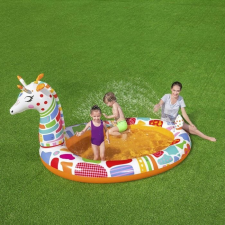 Bestway spriccelő zsiráf gyerekmedence 266 cm x 157 cm x 127 cm (6942138968149) medence