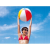 Bestway színes felfújható strandlabda 51 cm