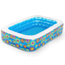 Bestway Szögletes pancsoló medence 229 x 152 x 56 cm (54120) medence