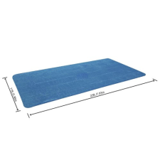 Bestway Szolártakaró szögletes medencéhez 671x366 cm FFH 062 (58228) medence kiegészítő