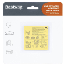 Bestway vízalatti javító folt 6,5 x 6,5 cm medence kiegészítő