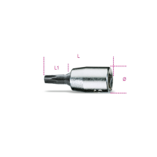 Beta 009000718 900TX 07-1/4"-OS TORX®-IMBUSZ Dugókulcs dugókulcs