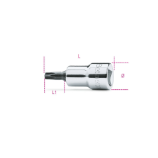 Beta 009100526 910TX 50-3/8"-OS TORX® IMBUSZ-Dugókulcs dugókulcs