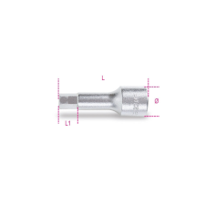 Beta 009200508 920ME 8 1/2”-os imbusz-Dugókulcs, krómozott dugókulcs