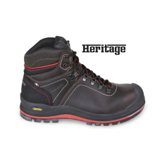 Beta 072940648 7294 HM Heavy Duty Mérsékelten vízálló, faggyúzott full-grain bőr félcipő nagyteljesítményű VIBRAM® járófelülettel, kopásálló betéttel a saroknál, és poliuretán orrvédő 48