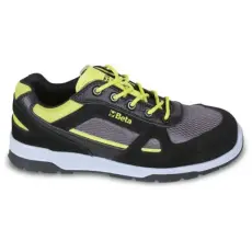 Beta 073140235, AF SNEAKERS Perforált hasított bőr munkavédelmi cipő nylon mesh 35