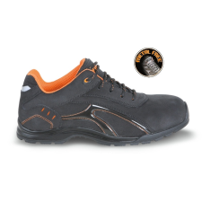 Beta 0734901, Nubuck-Look munkavédelmi cipő, mérsékelten vízálló, gumitalp puha PU-profillal munkavédelmi cipő