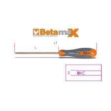 Beta 1272BA 1X5X100 Csavarhúzó Phillips®-csavarokhoz, szikramentes (012720801) csavarhúzó