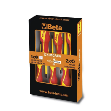 Beta 1273MQF/D4-?4 DARABOS CSAVARHÚZÓ KÉSZLET (012730604) csavarhúzó