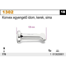  Beta 1302 Konvex egyengető idom, kerek, sima autóalkatrész