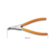 Beta 1458 Biztosítógyűrűfogó, krómozott, PVC-bevonatú szárral (014580001) autójavító eszköz