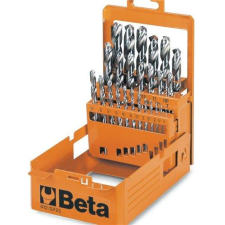 Beta 412/SP25 rövid csigafúró szerszám készlet kofferban fúrószár