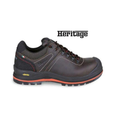 Beta 7293 HM Heavy Duty Faggyúzott full-grain bőrcipő nagyteljesítményű VIBRAM® talpfelülettel, kopásálló betéttel a saroknál, és poliuretán orrvédővel 41