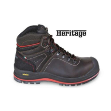 Beta 7294 HM Heavy Duty Mérsékelten vízálló, faggyúzott full-grain bőr félcipő nagyteljesítményű VIBRAM® járófelülettel, kopásálló betéttel a saroknál, és poliuretán orrvédő 42