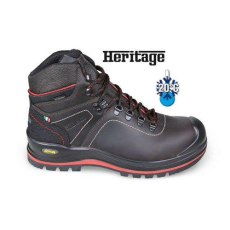 Beta 7294 HMC Heavy Duty Mérsékelten vízálló, faggyúzott full-grain bőr bokacipő nagyteljesítményű VIBRAM® járófelülettel, kopásálló betéttel a saroknál, és poliuretán orrvédővel 41