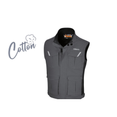 Beta 7937Mg Xs Munkamellény, 100% Pamut, Szürke