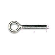 Beta 8002ZD M39* Feszítőcsavar szem, jobbmenetes, galvanizált barkácsolás, csiszolás, rögzítés